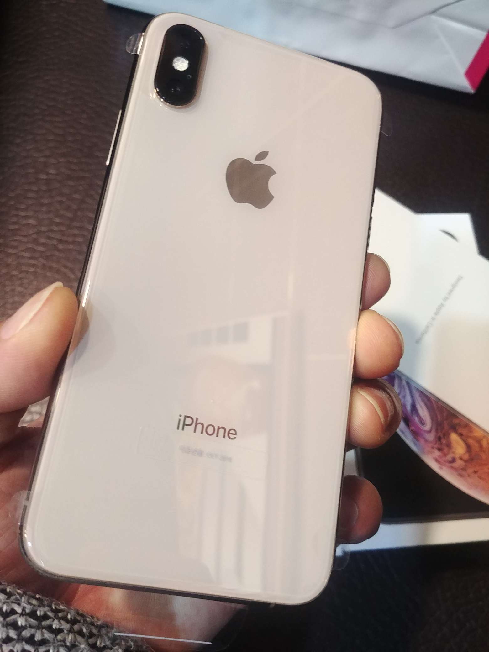 全新苹果xs(256gb)金色