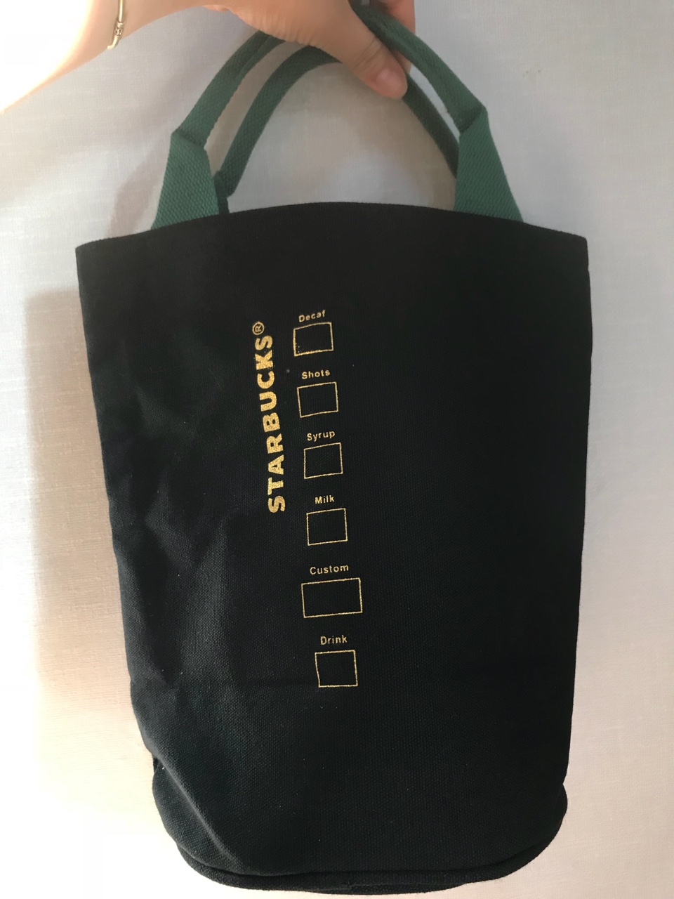 正版星巴克水桶包全新出手