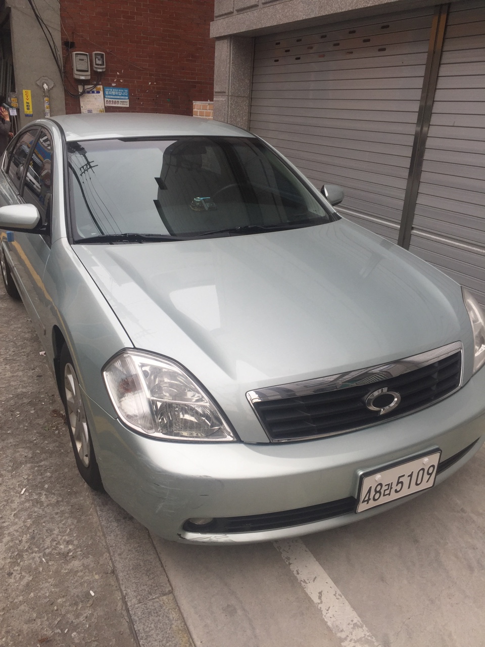 低价出售三星sm5 高配-韩国汽车74驾校74摩托 奋斗在韩国 韩国