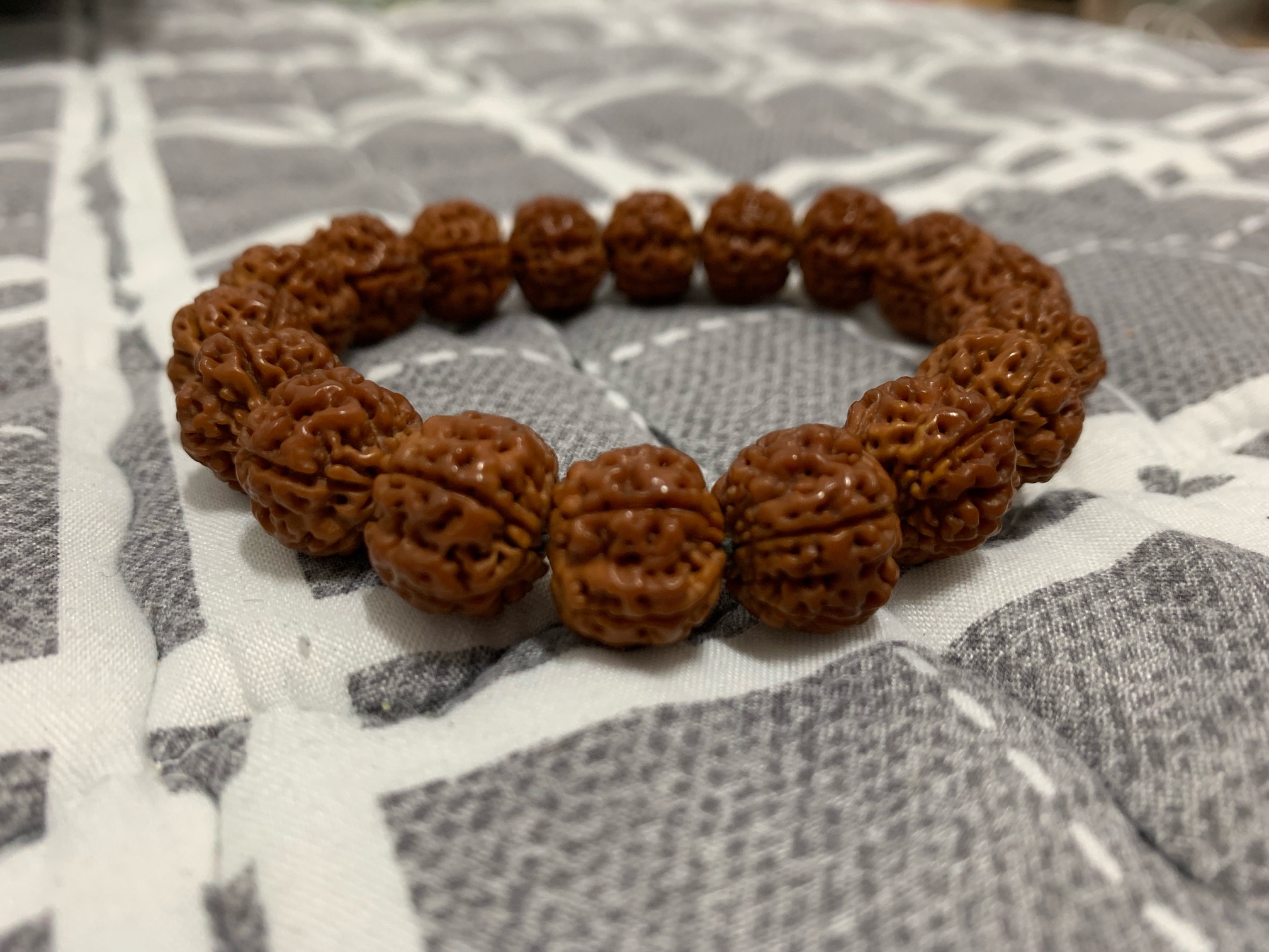 手串-金刚菩提,树王籽~尺寸14-15.